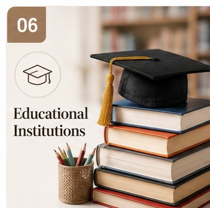 Educational books and graduation cap